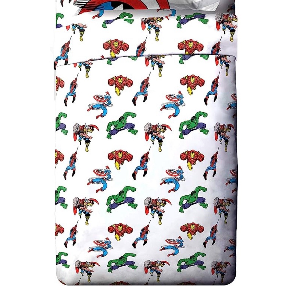 Brand new twin bed fitted Marvel sheet